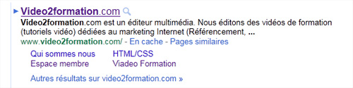 résultats sur video2formation
